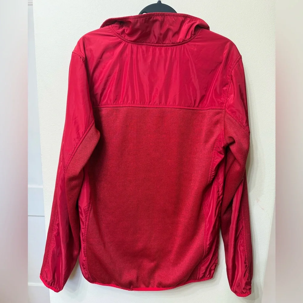 The Ohio State S Zip Up Jacket Fleece Interior OSU Sporty Comfy Big 10 Football